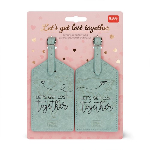 Set etichette bagaglio - di,