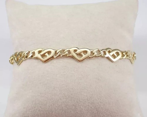 Bracciale tennis vintage - bracciale, cuore